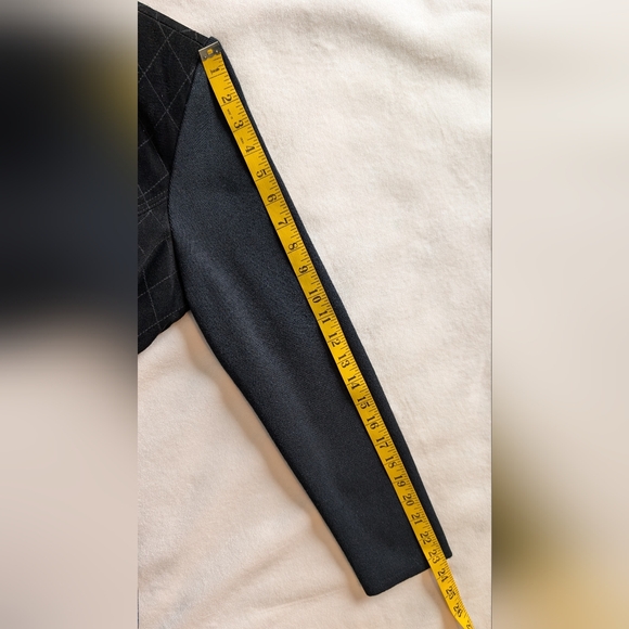 Vintage Peter Nygard Women's Jacket Suede Leather And Knit Zip Up Size M Petites - Picture 14 of 16